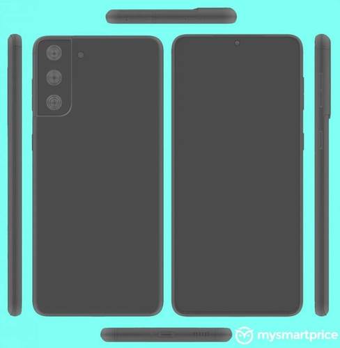 Renderização mostra possível visual do Galaxy S30 Plus