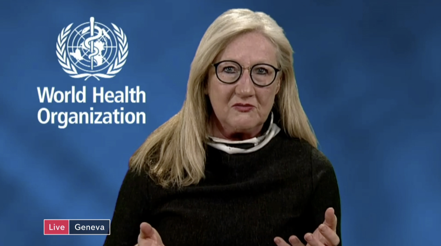Margaret Harris, porta-voz da Organização Mundial da Saúde (OMS).
