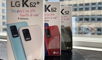 LG K62+, K52 e K62 chegam ao Brasil por até R$ 2.099