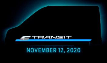 Ford apresentará van elétrica E-Transit em 12 de novembro