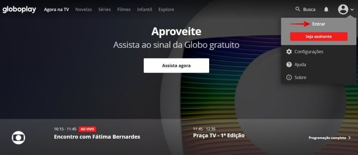 Como assistir TV Globo ao vivo no app GloboPlay - passo a passo