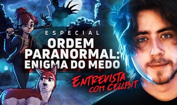 Entrevista com Cellbit de Ordem Paranormal: Enigma do Medo