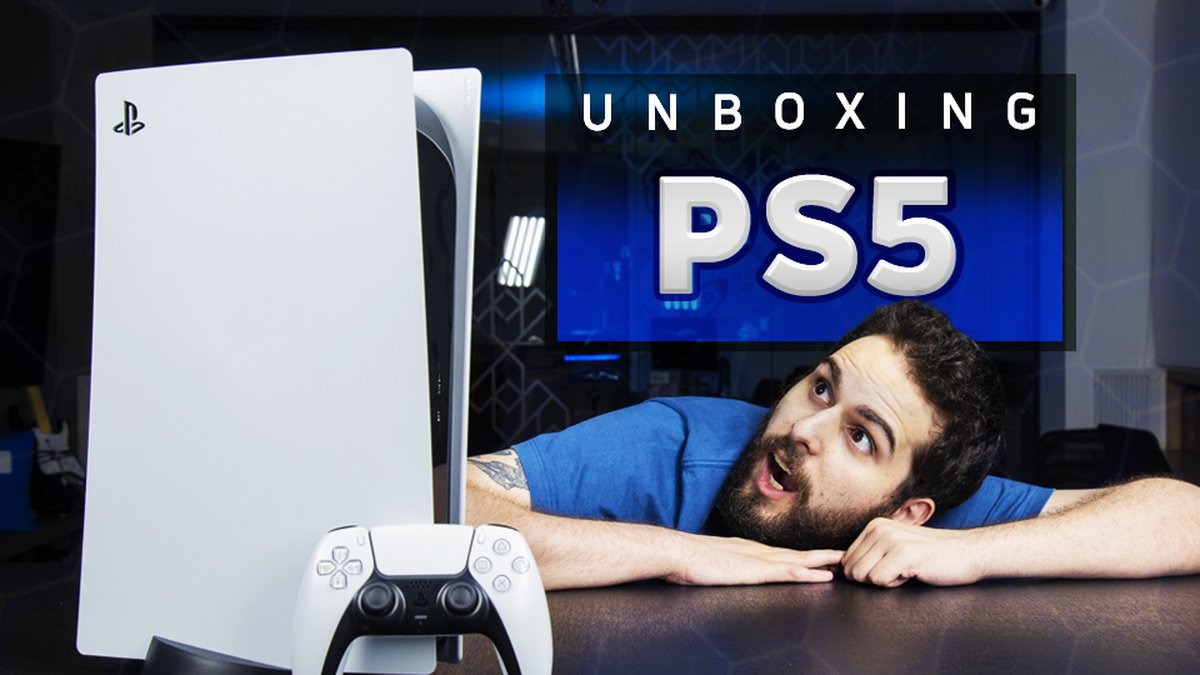 PS5 ganha um dos primeiros unboxings em português de Portugal