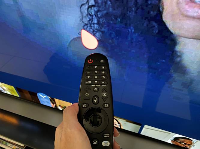 TV LG 55CX controle