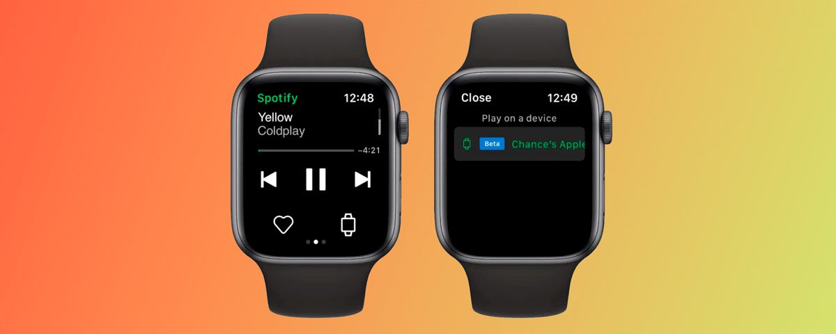 smartwatch toca spotify