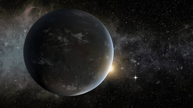 A representação pacífica que a NASA deu ao K2-141b.