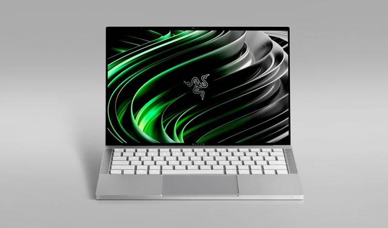 Razer Book 13 tem corpo feito em alumínio.