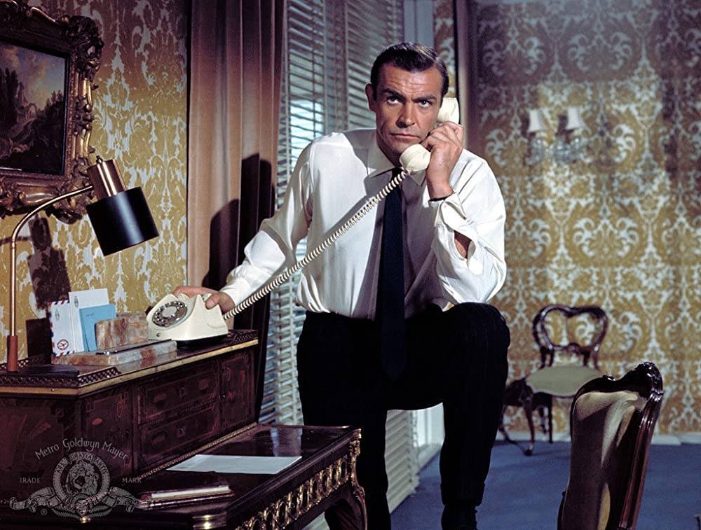James Bond, interpretado por Sean Connery (Reprodução: Metro-Goldwyn-Mayer Studios Inc.)