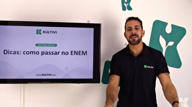 Registro de videoaula da Kultivi.