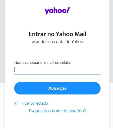Como ficar conectado para entrar direto no Yahoo Mail