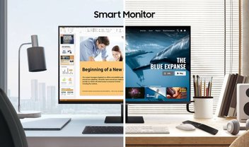 Samsung lança monitor inteligente com sistema Tizen