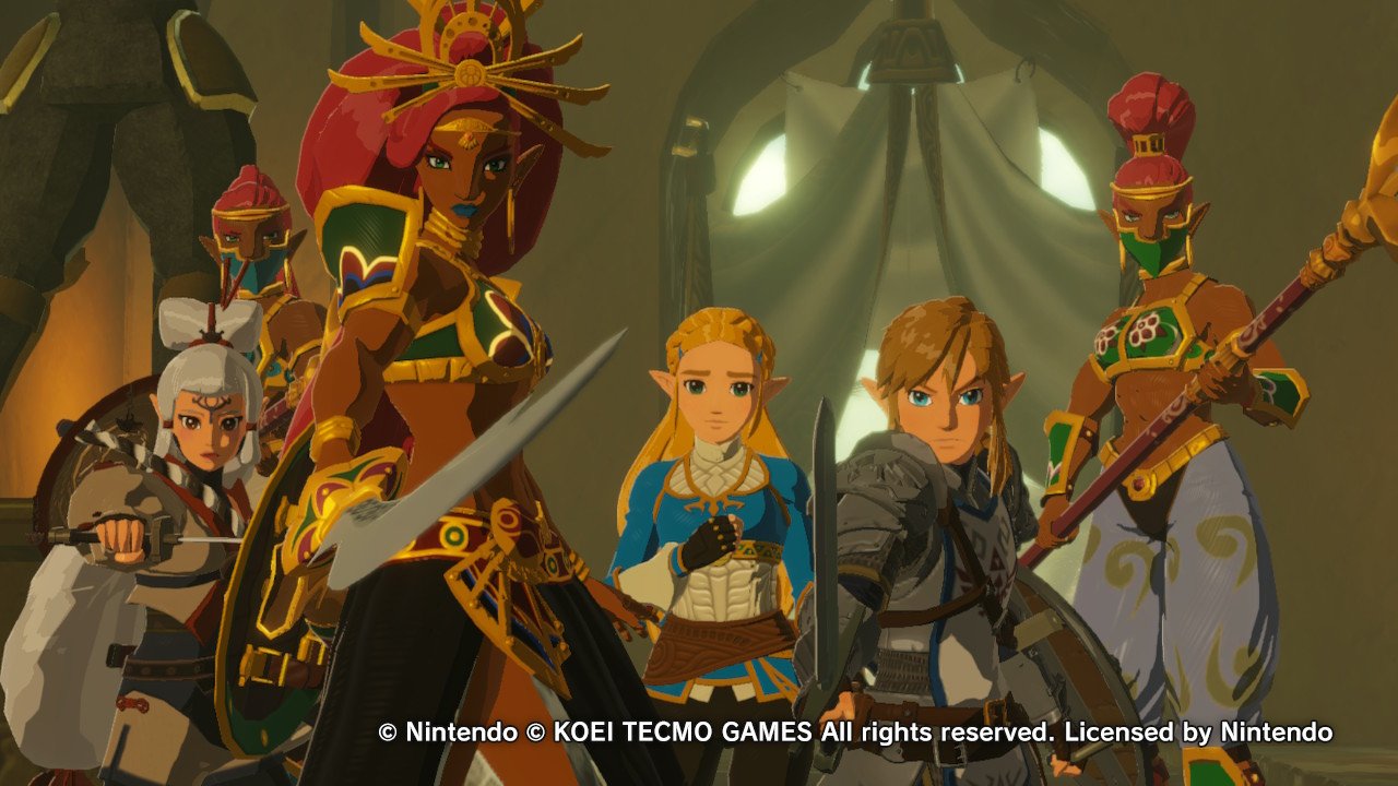 O conteúdo de Hyrule Warriors complementa a DLC Balada dos Campeões de Breath of the Wild