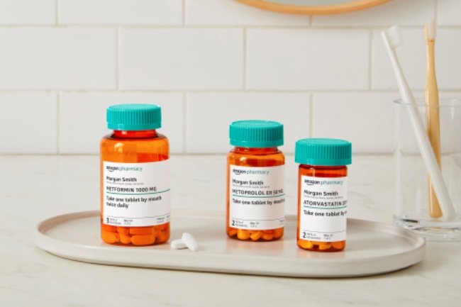 A Amazon Pharmacy comercializa diversos tipos de medicamentos, exceto algumas categorias, como aqueles à base de opiáceos.