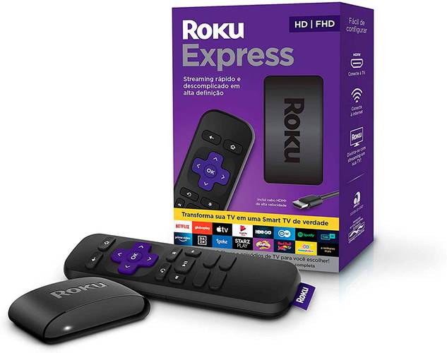 O Roku Express chegou ao Brasil em setembro