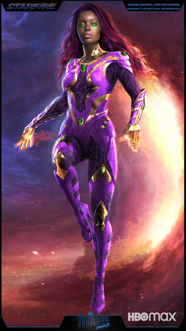 Titans 3ª temporada: novo visual de Starfire é revelado; confira!