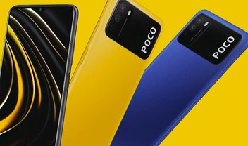 POCO M3 traz câmera tripla e bateria de 6.000 mAh por US$ 149