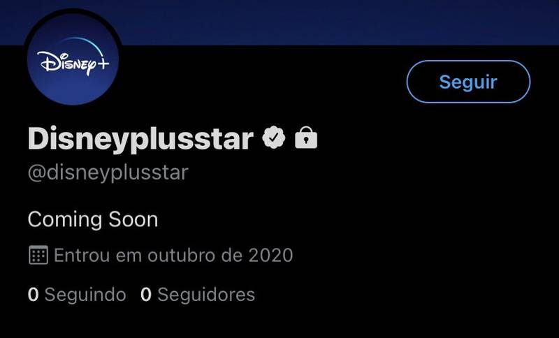 A Disney já fez perfis nas redes sociais para o Disney+ Star