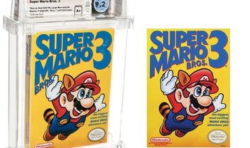 Super Mario Bros. 3 tem cópia rara vendida por R$ 830 mil em leilão