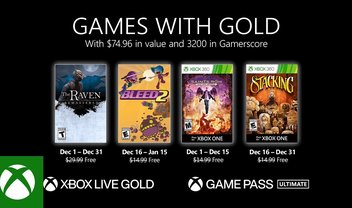 Xbox Games with Gold de dezembro tem The Raven Remastered, Bleed 2 e mais