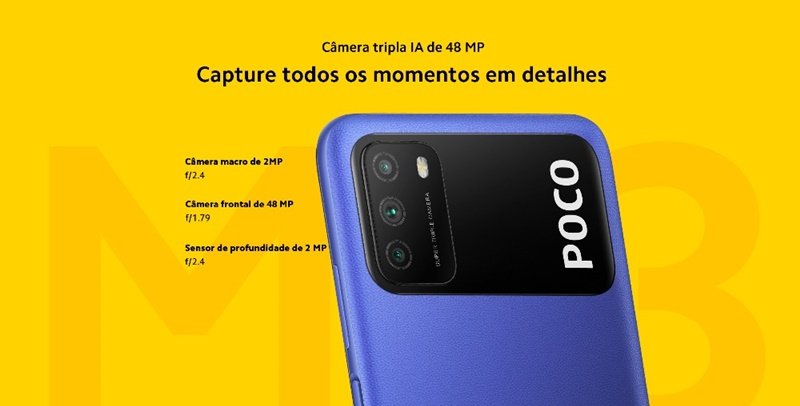 Conjunto triplo de câmeras é um dos principais diferenciais.