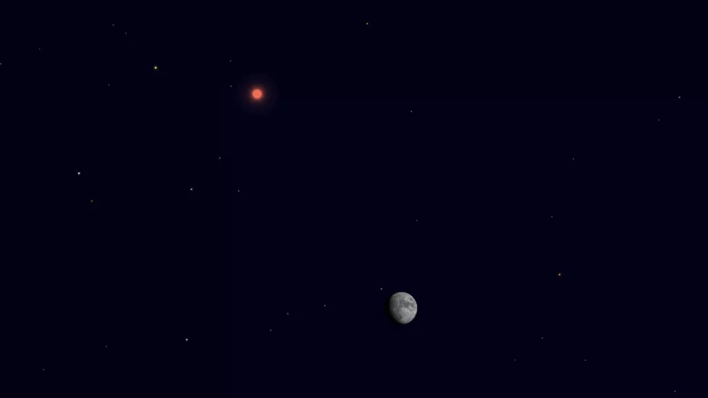 Fonte: SkySafari app/Reprodução