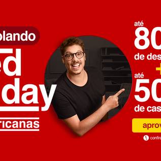 Imagem de Red Friday da Americanas promete descontos de até 80 % na Black Friday