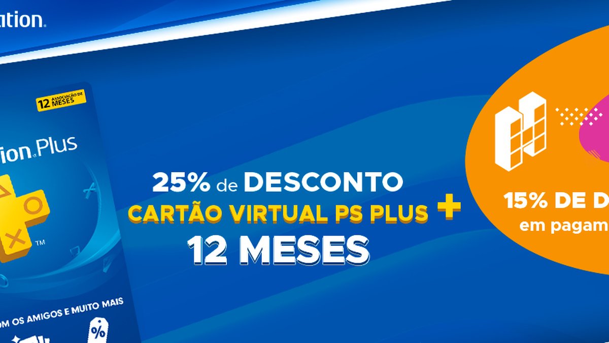 PS4: Assinatura anual da PS Plus está com 25% de desconto