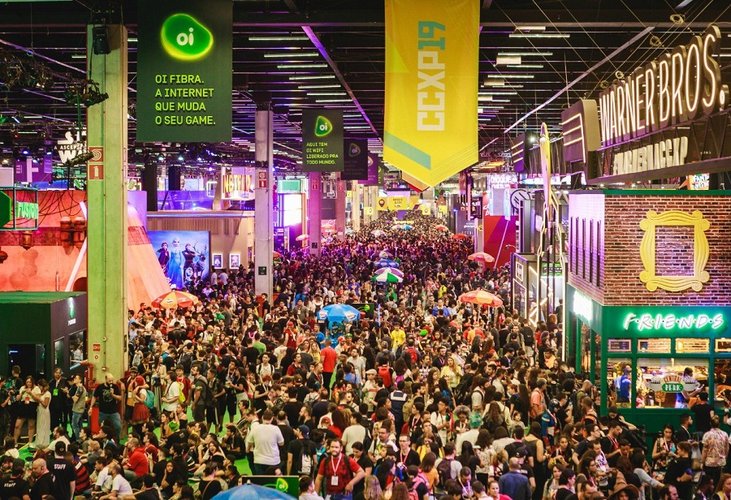 Cerca de 196 mil pessoas participaram da CCXP em 2019. (Reprodução)