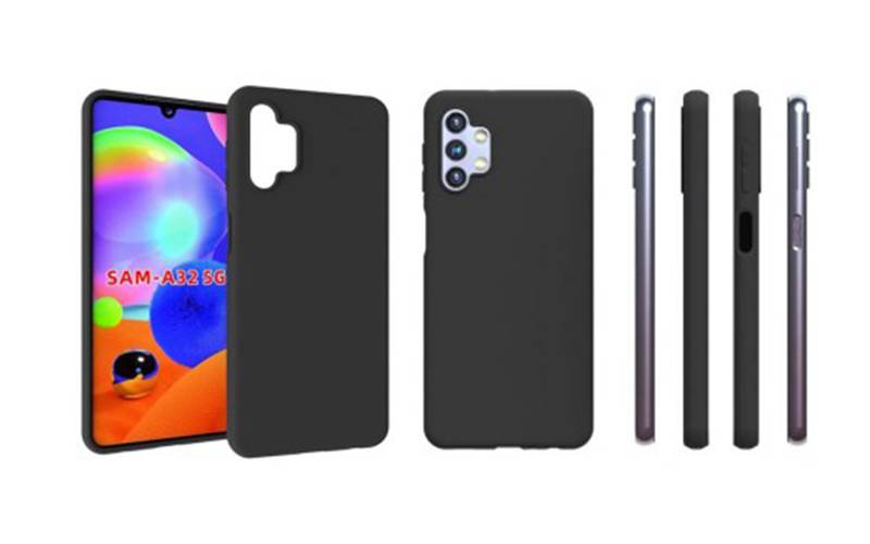 Possível visual do novo Galaxy A32 5G, segundo imagens vazadas. (Fonte: Sudhanshu via GSM Arena / Reprodução)