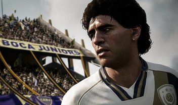 FIFA 21 faz homenagem a Diego Maradona com mosaico 3D grátis do craque