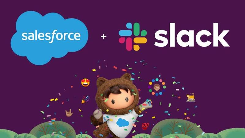 Salesforce expande seu portfólio em transação bilionária e compra o Slack.
