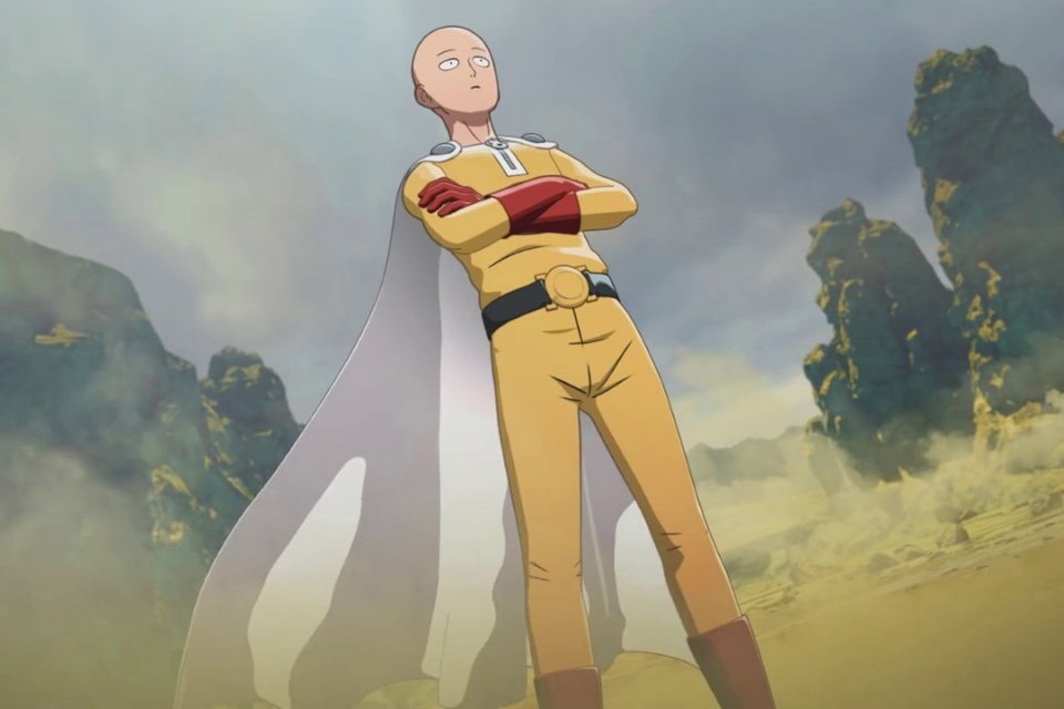 O poderoso Saitama, de One Punch-Man!!!