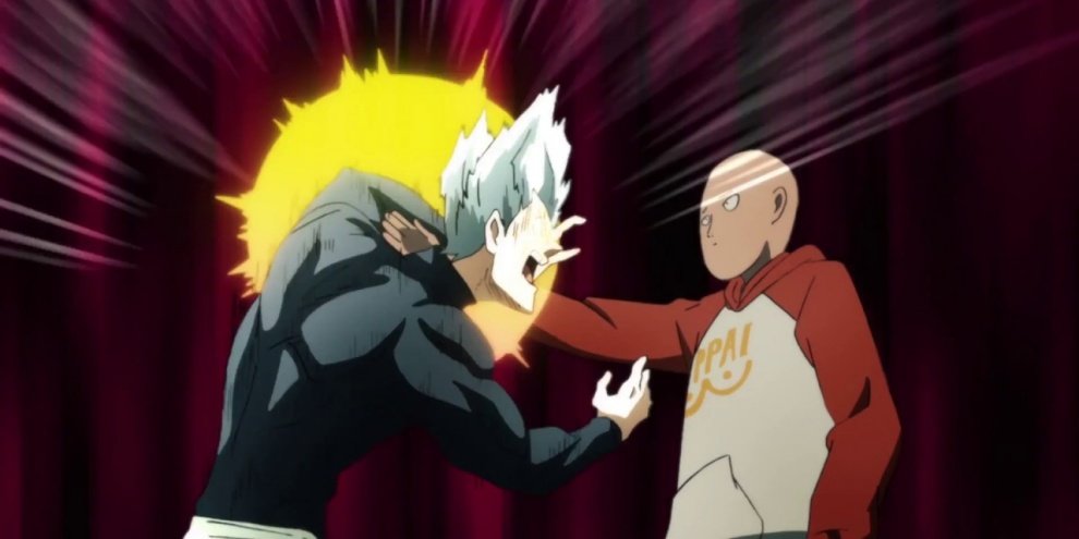 SAITAMA DERROTA A GAROU, FINAL: Saitama vs Garou