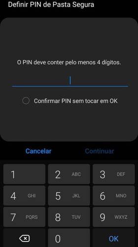 No nosso caso, selecionamos o 