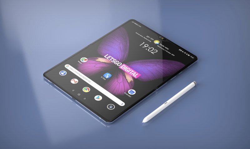 Galaxy Z Fold 3 pode ter suporte para o uso da S-Pen.