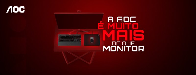 AOC quer mostrar que é muito mais do que monitor.