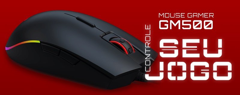 Mouse Gamer GM500 DRBB.