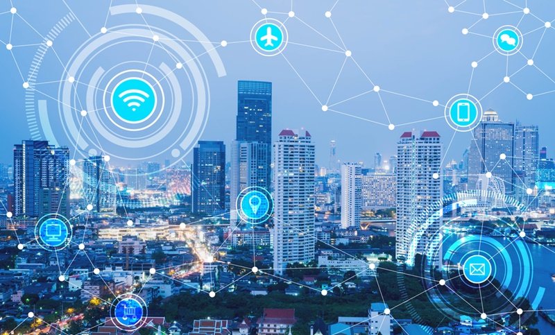 Em uma cidade inteligente, diversos aparelhos precisam se conectar à internet.