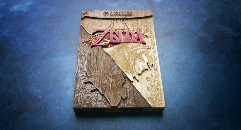 Uma bela releitura da arte de The Legend of Zelda The Twilight Princess
