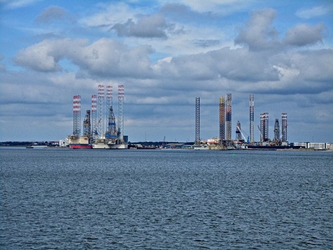 A exploração offshore é feita pela Dinamarca desde a década de 1970.