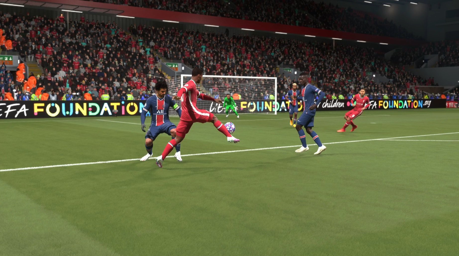 Jogabilidade se mantém a no FIFA 21 da nova geração
