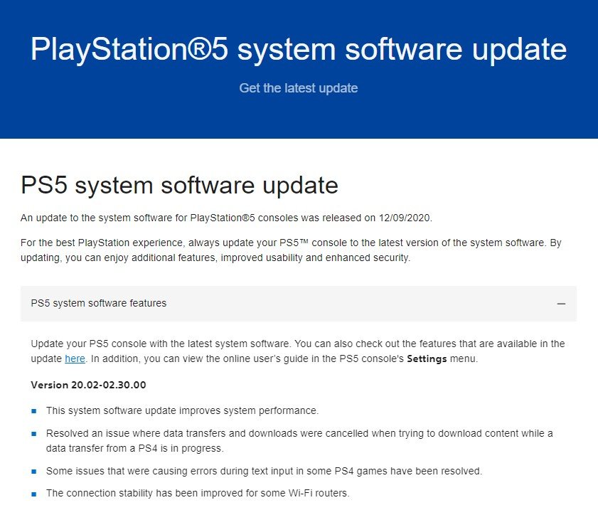 PS5 ganhou atualização para correção de bugs e melhorias no sistema