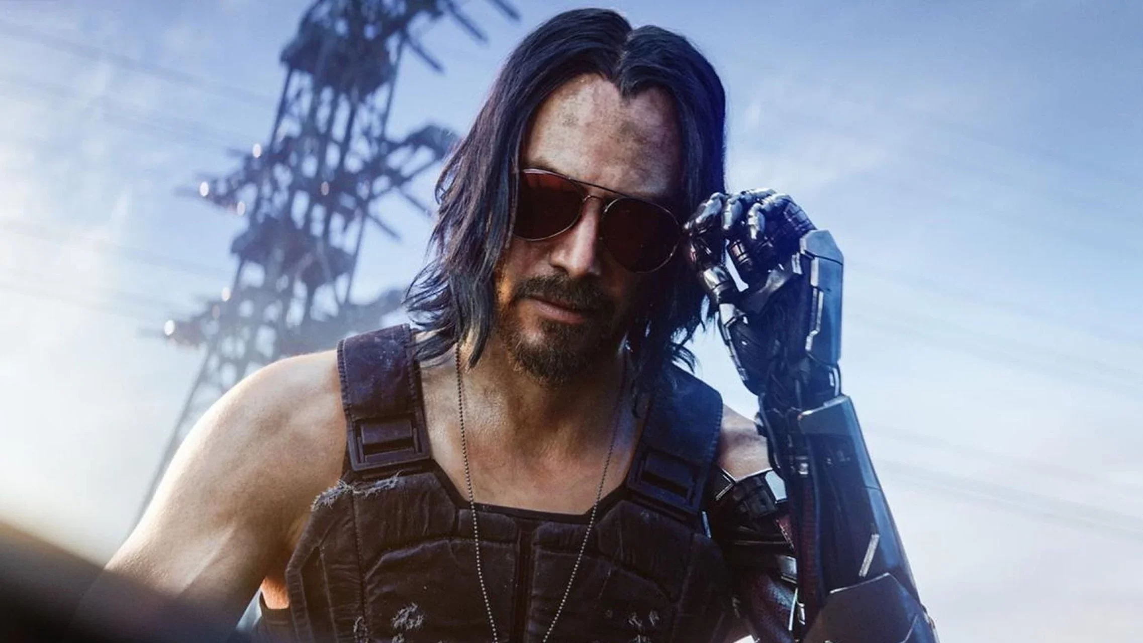 Keanu Reeves interpreta um personagem do game Cyberpunk 2077
