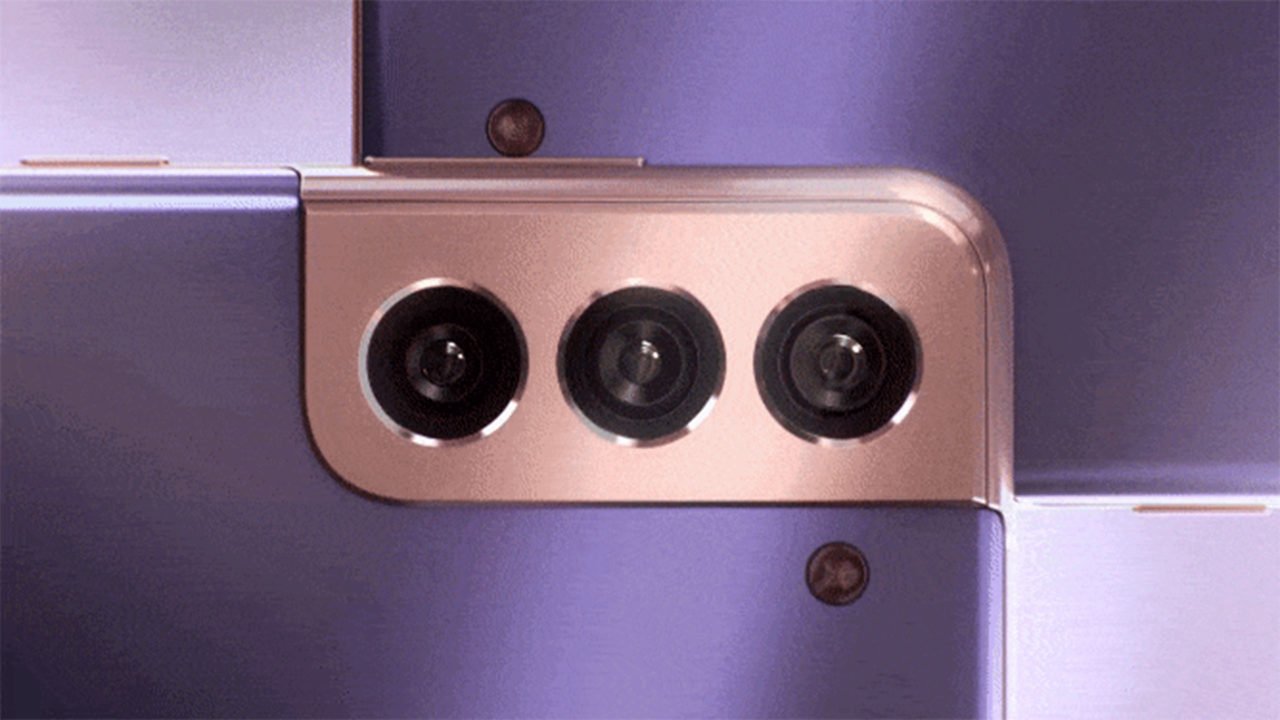 Suposto design das câmeras do Galaxy S21