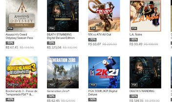 PS Store: Ofertas de Julho traz descontos de até 70%