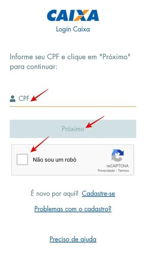 É necessário informar o CPF.