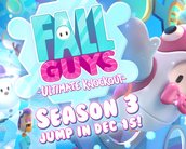 Nova temporada de Fall Guys já chegou e traz tema de inverno