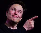 Elon Musk viraliza ao publicar foto da lua com mensagem escondida