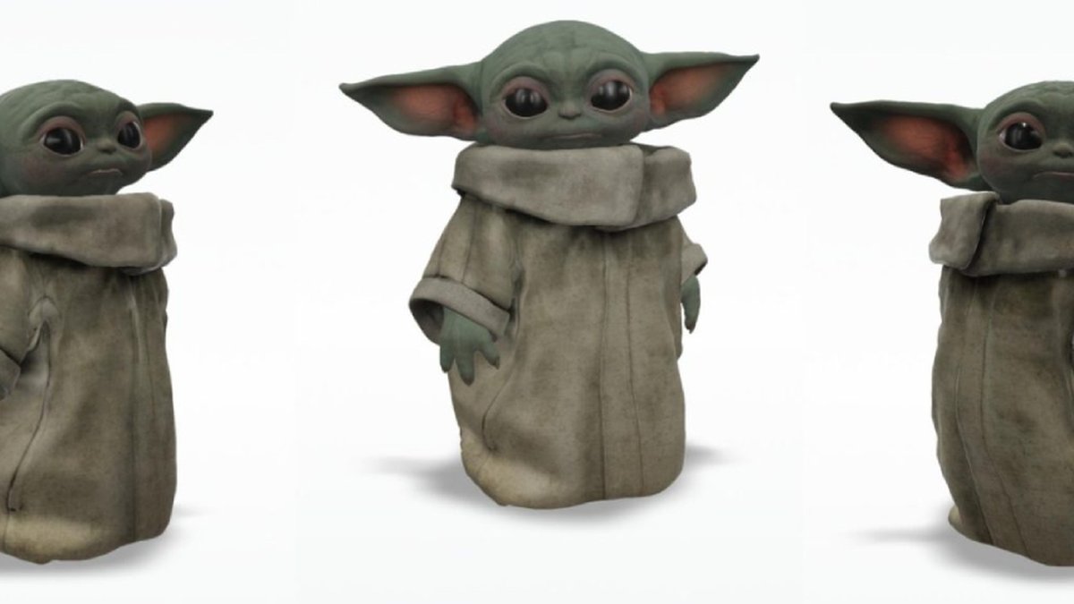 Suporte para Livros e Jogos Geek Capsula Baby Yoda Star Wars