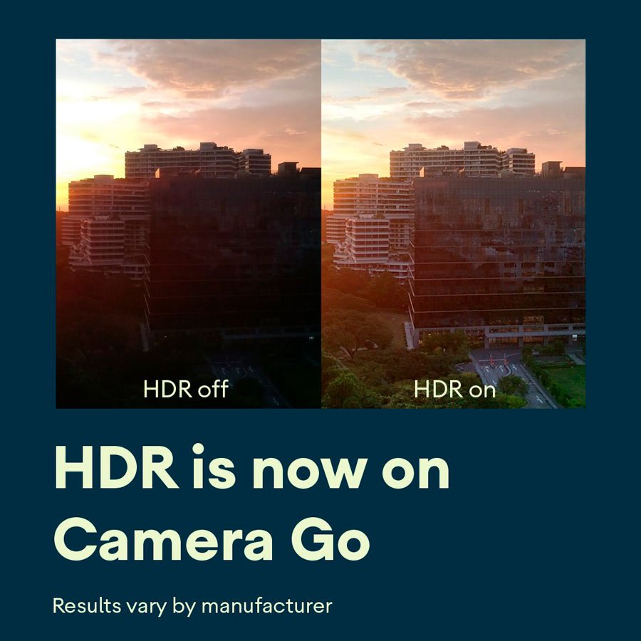 A Google ressalta que os resultados do HDR podem variar de acordo com o aparelho e fabricante